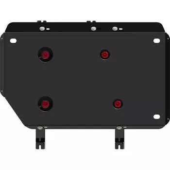 Защита передней части и рычагов для TOYOTA Hilux 2020-2.8 AT Fu/WD, гнутая, AL 5 мм, с крепежом sheriff