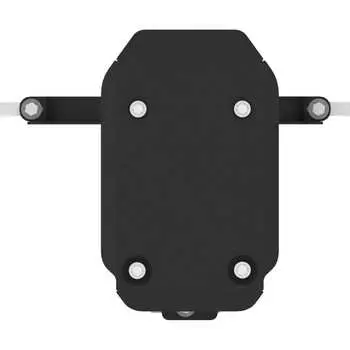 Защита редуктора для GENESIS G80 2019-2.0T AT 4WD, гнутая, сталь 2.5 мм, с крепежом sheriff