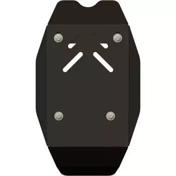 Защита редуктора для SUZUKI Swift 4wd 2005-2017 1.3, гнутая, сталь 2.5 мм, с крепежом sheriff