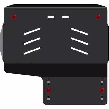 Защита рк для FORD F150 X/ 2016-6,1 АТ, гнутая, сталь 2.5 мм, с крепежом sheriff