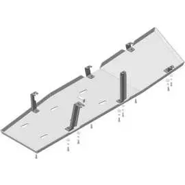 Защита топл. бак объемом 140 л Toyota Tundra ООО Трио Сервис