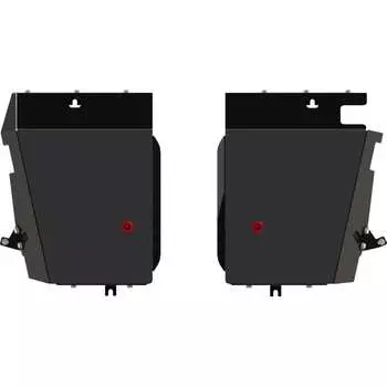 Защита топливного бака для GEELY Emgrand X7 2018-1.8 MT FWD/2.0 AT FWD, гнутая, сталь 1.8 мм, с крепежом sheriff