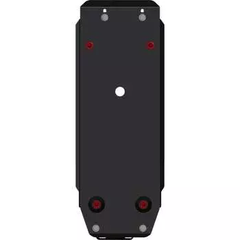 Защита защита бензобака для MITSUBISHI Pajero Sport III 2016-2.4TD/3.0, гнутая, сталь 3 мм, с крепежом sheriff