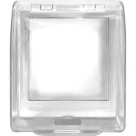 Защитная накладка для одноместной розетки duwi 26310 4