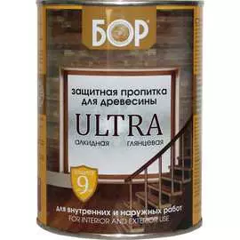Защитная пропитка для древесины Бор ULTRA 4690417079469