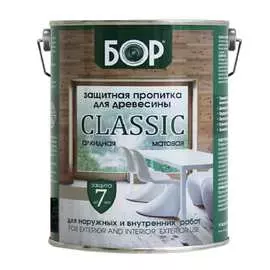 Защитная пропитка для древесины Бор CLASSIC 4690417078646