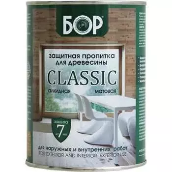Защитная пропитка для древесины Бор CLASSIC 4690417094189