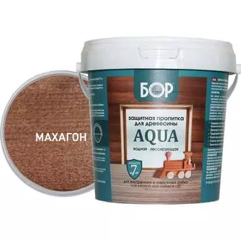Защитная пропитка для древесины Бор AQUA 4690417080045