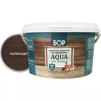 Защитная пропитка для древесины Бор AQUA 4690417080144