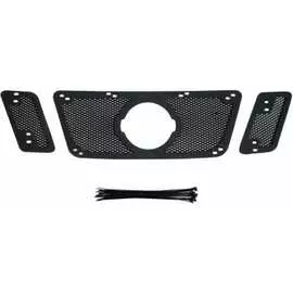 Защитная сетка решетки радиатора Nissan Pathfinder 2011-2013 R51 рест Русская Артель