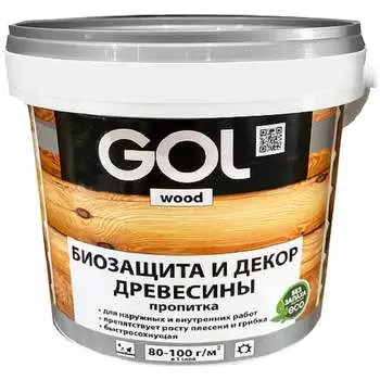 Защитно-декоративная пропитка Palizh GOL wood AQUA Wd.232.09-2,5 11606123