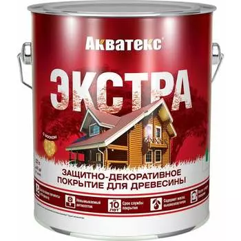 Защитно-декоративное покрытие АКВАТЕКС акватекс-экстра 259743