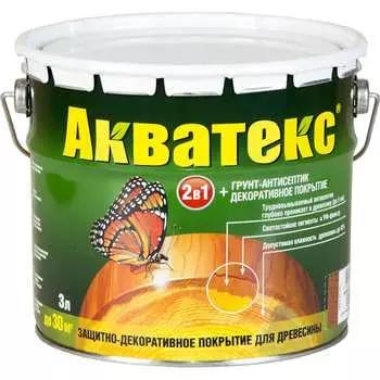 Защитно-декоративное покрытие АКВАТЕКС акватекс 257215