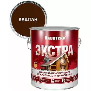 Защитно-декоративное покрытие АКВАТЕКС акватекс-экстра 259742