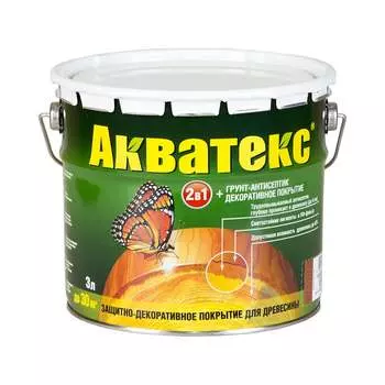 Защитно-декоративное покрытие АКВАТЕКС акватекс 257220