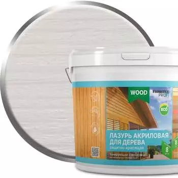 Защитно-красящая акриловая лазурь для дерева Farbitex 4300011185