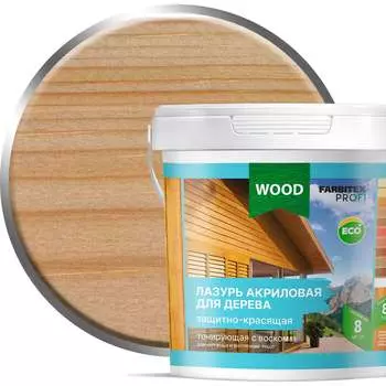 Защитно-красящая акриловая лазурь для дерева Farbitex 4300007732