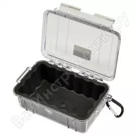 Защитный кейс pelican 1050 черный с прозрачной крышкой 1050-025-100e