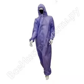 Защитный комбинезон argent ка2, цвет сиреневый, размер 50-52, 00-00002236