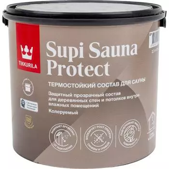 Защитный состав для саун Tikkurila supi sauna protect 700014051