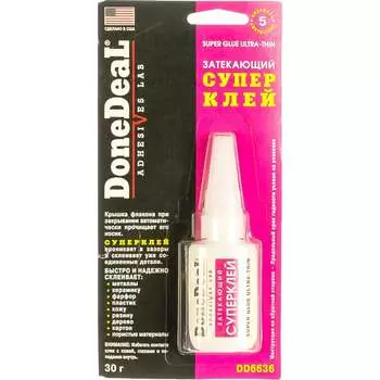 Затекающий суперклей Done Deal DD6636