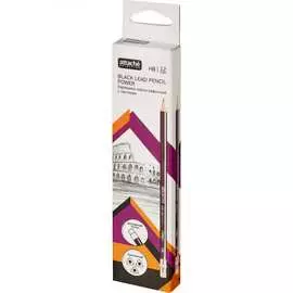 Заточенный чернографитный карандаш Attache Selection Power 391140