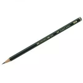 Заточенный чернографитный карандаш Faber-Castell Castell 9000 119013