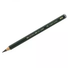 Заточенный чернографитный карандаш Faber-Castell