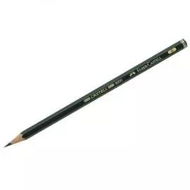 Заточенный чернографитный карандаш Faber-Castell