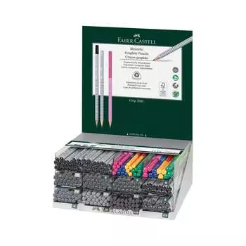 Заточенный чернографитный карандаш Faber-Castell Grip 2001 117060