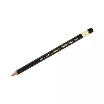 Заточенный чернографитный карандаш Koh-I-Noor Toison D`or 1900 19000HB00509