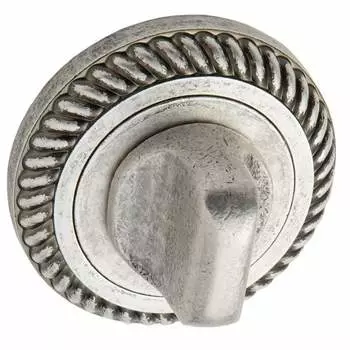 Завертка к ручкам bk al 17, серебро античное puerto bk al 17 sl