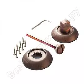 Завертка к ручкам renz античная матовая медь, 2 шт inbk n 08 mac