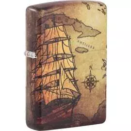 Зажигалка Zippo Pirate Ship 49355