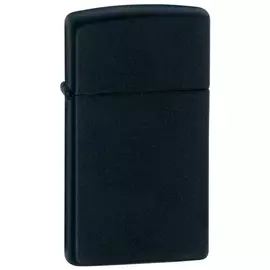 Зажигалка Zippo №1618 Slim Black Matte 1618