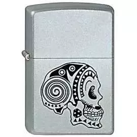 Зажигалка zippo 205 tattoo skull