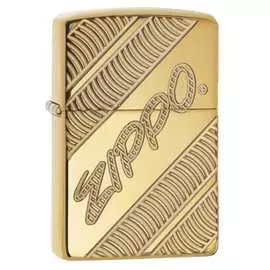 Зажигалка zippo armor с покрытием high polish brass 29625