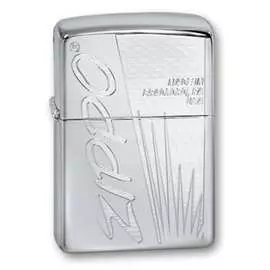 Зажигалка zippo classic с покрытием high polish chrome 250 zippo made in us