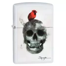 Зажигалка zippo classic с покрытием white matte 29644