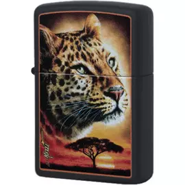 Зажигалка zippo mazzi с покрытием black matte, латунь/сталь, чёрная, матовая 49068