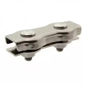 Зажим троса госкреп duplex d3 мм нержавеющая сталь 1 шт. кн.090167