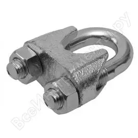 Оцинкованный зажим троса ЗУБР 4-304415-13