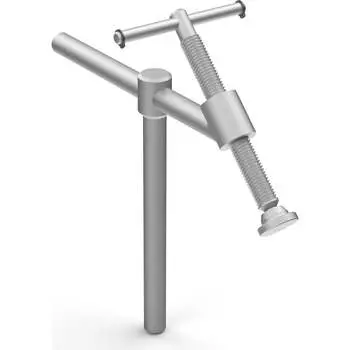 Зажимная струбцина для сварочного стола D16 Keepler-Stan Tr14 200мм под 45 град УФ-21352