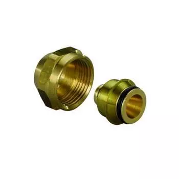Зажимной адаптер uponor vario pex 16x1, 8/2,0-g3/4 "вр евроконус '25и up 1065284
