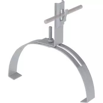 Зажимной держатель для фигурного конька для прутка Система КМ