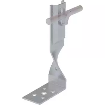 Зажимной скрученный угловой держатель Система КМ