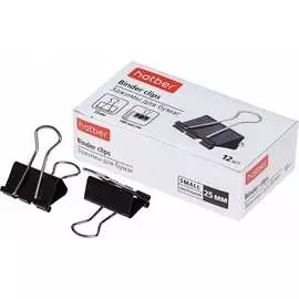 Зажимы для бумаг Hatber 059109