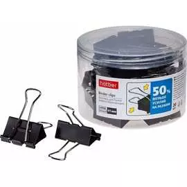 Зажимы для бумаг Hatber ENERGY SAVE 059122