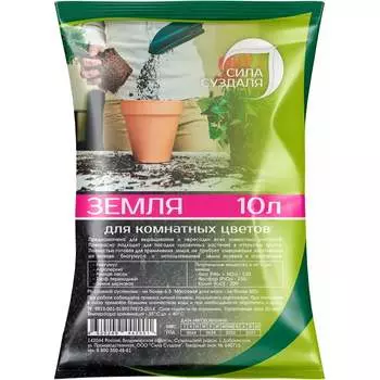 Земля для комнатных растений Сила Суздаля 4630249442901