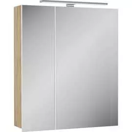 Зеркальная шкаф diborg lande q 60 дуб 77.3103